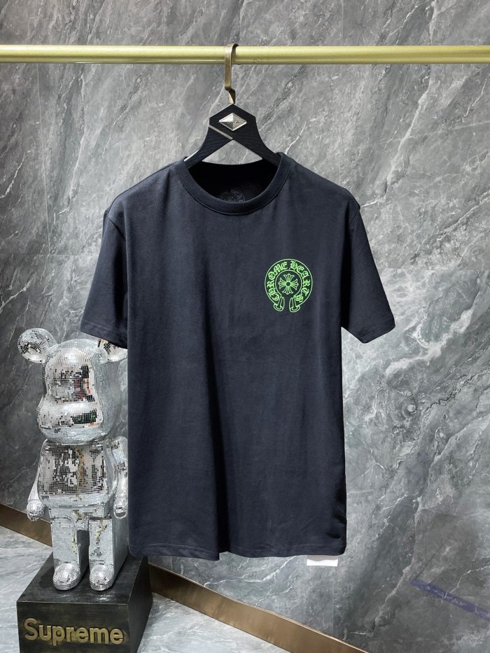 Limited Edition Fluorescent Green Leather Cross tee 2 colors