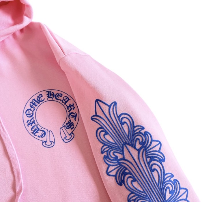1:1 quality version Pink Cross Arm Print New York Anniversary Limited Edition Hoodie 28893086