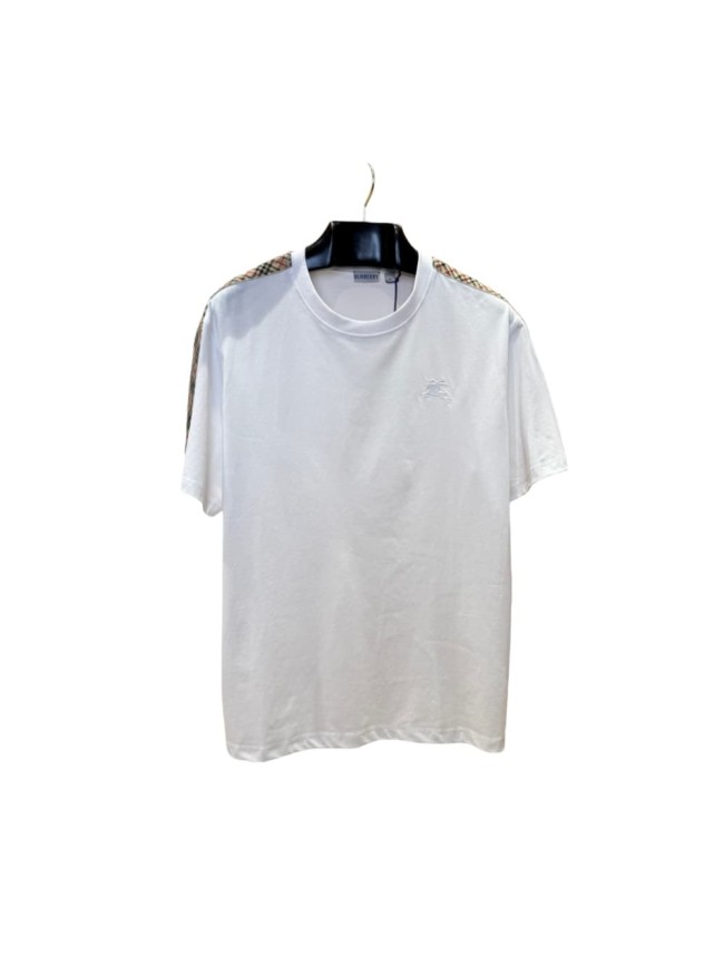 1:1 quality version Plaid webbing war horse flat embroidery T-shirt 2 colors 28967931