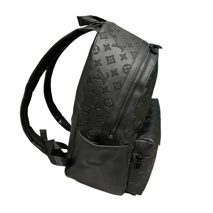 28185545 Embossed Cowhide Leather Backpack