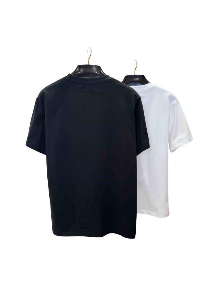 1:1 quality version Chest Logo Crew Neck T-Shirt 2 colors 28960967