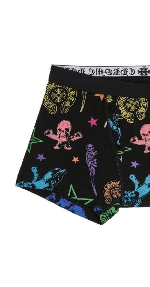 1:1 quality version Quality version Hearts style cross & letter stretch couple boxer briefs 28933134