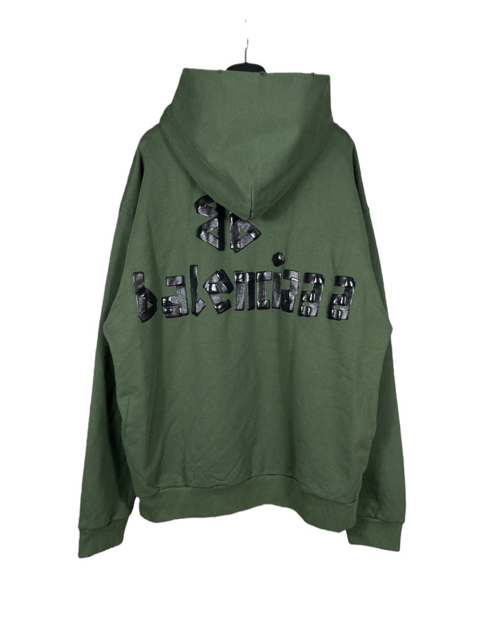 Masking Tape Washed and Distressed Hoodie 8 colors 28661155