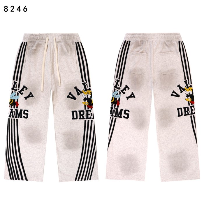 Angry Bee Print Washed Version Hoodie & Pants Set 4 colors 28705419