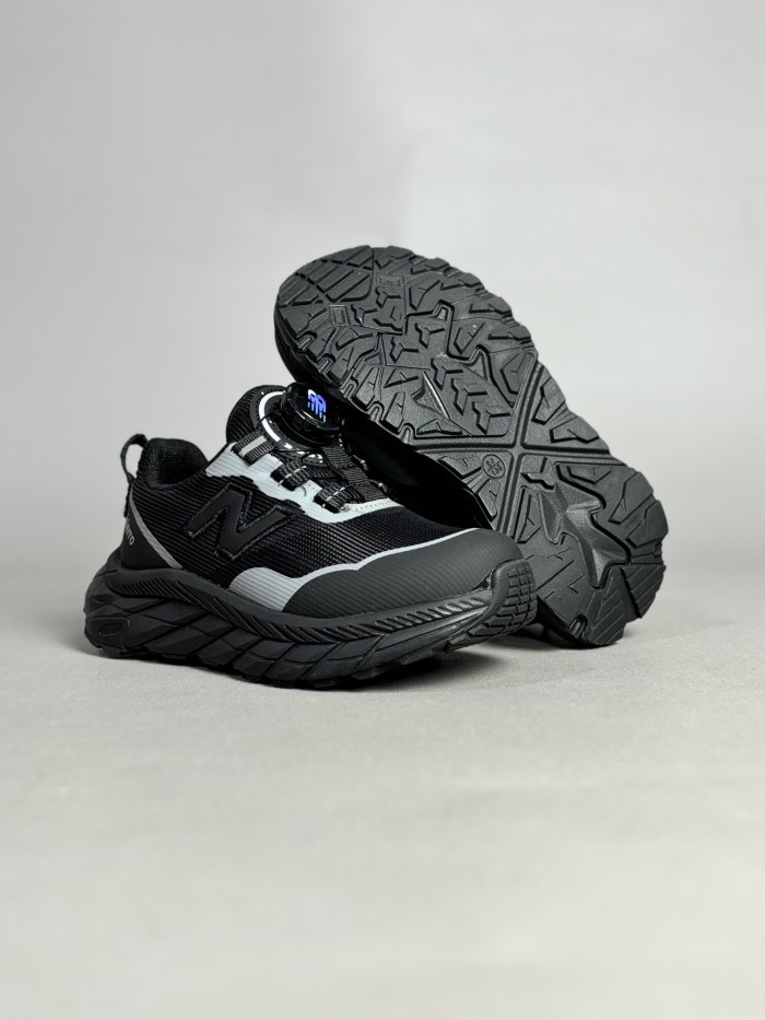 N-logo Rotary Buckle Breathable Mesh Outdoor Sneakers for Kids 4 colors 28997958