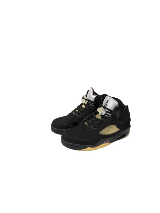 [plus-size shoes] 1:1 quality version Jordan 5  x AMM  Dusk  Black & Burgundy Basketball Shoes 29035220