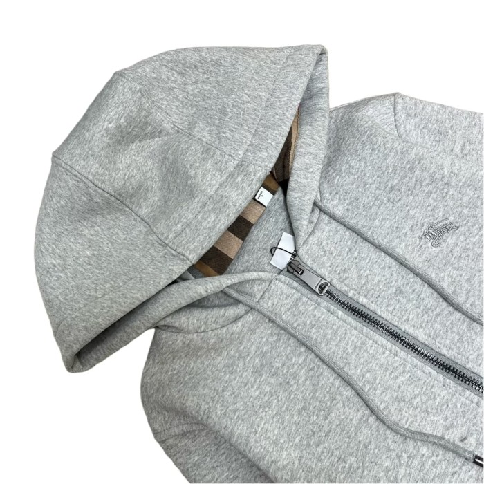 [buy more save more]1:1 quality version Plaid Cut Piece Battle Horse Embroidery Hoodie 3 colors 28685230