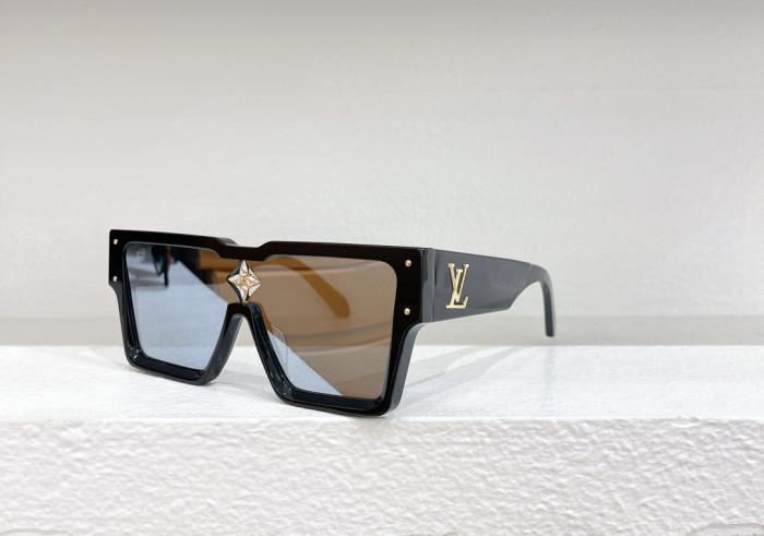 1:1 quality version Diamonds Large Square Frame Sun Protection Glasses 7 colors