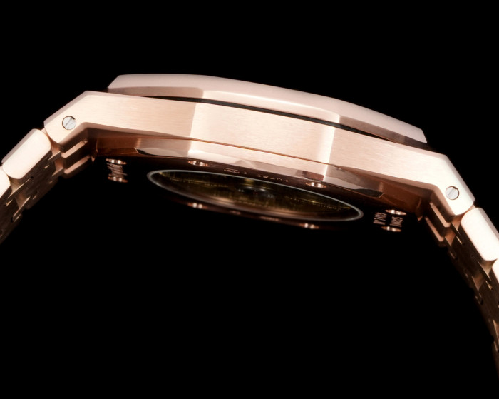 Skeleton Dial Octagonal Bezel Integrated Movement Watch 4 colors【Dial diameter：41mm 】28771372
