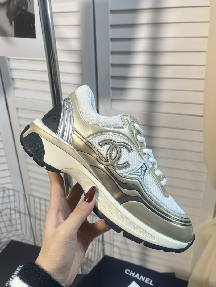 1:1 quality version Cowhide Fabric Surface Splicing Leisure Sports Shoes 2 colors 28661471