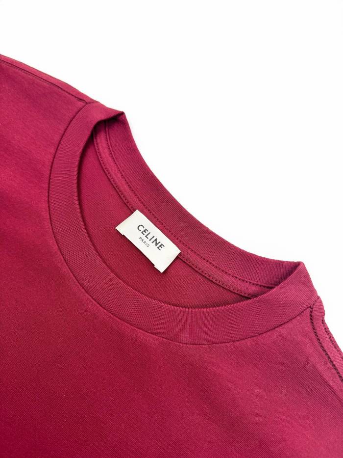1:1 quality version Chest Embroidered Logo Tee 3 colors 28756475