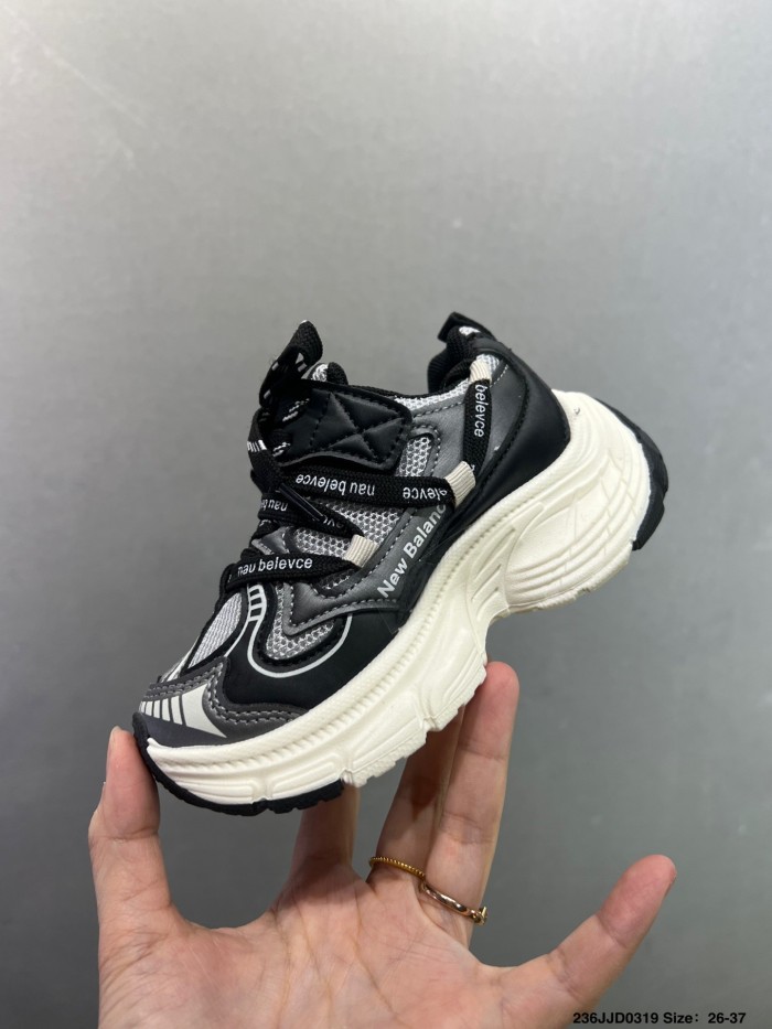 Mecha Techwear Mesh Chunky Running Sneakersfor Kids 3 colors 28998738