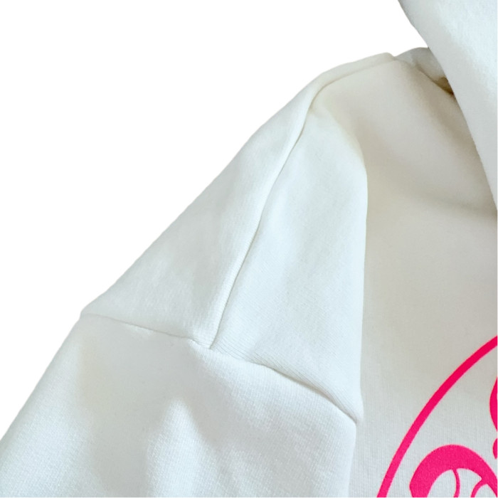 1:1 quality version Back Pink Horseshoe Hoodie 2 colors 28694104