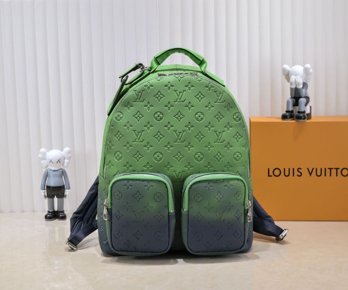 28412823 Gradient Logo Print Backpack 6 colors