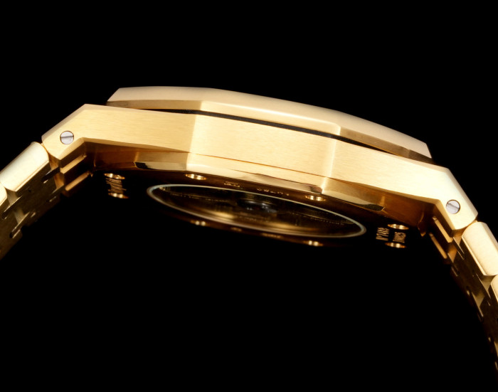 Skeleton Dial Octagonal Bezel Integrated Movement Watch 4 colors【Dial diameter：41mm 】28771372