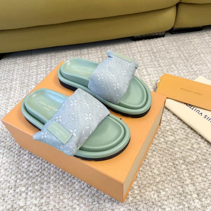 1:1 quality version 27984727 Down Velcro Sandals 5 colors