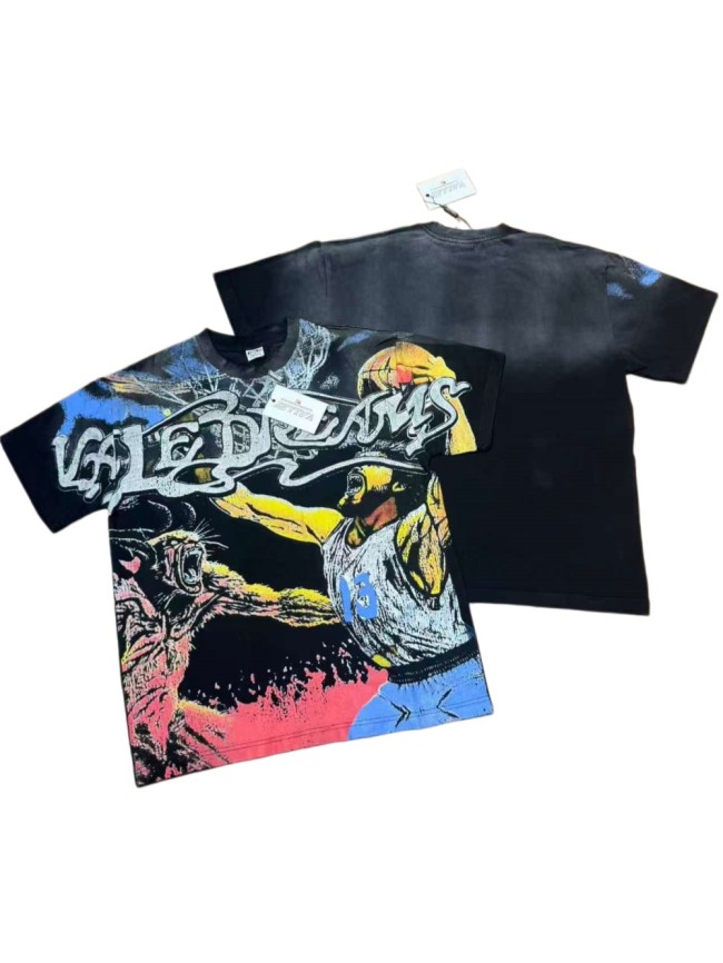 Basketball Beast Duel Print Washed Tee 29047373
