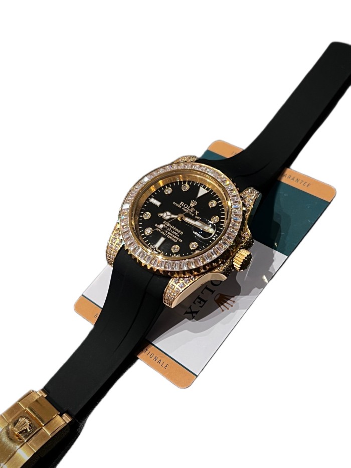 Custom Edition Luminous Numerals and Natural Zirconia Inlay  Mechanical Watch 7 colors【Dial diameter：40mm 】28764723