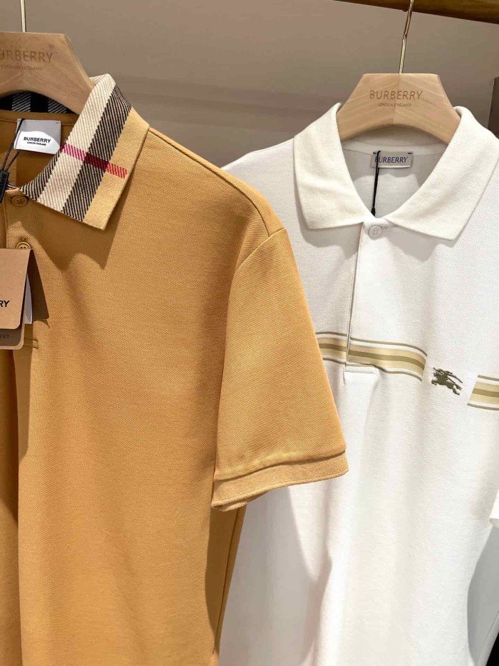 1:1 quality version Classic Check Collar Polo Tee 4 colors 29069301