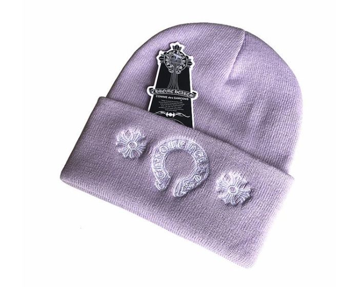 Colorful Embroidered Knit beanie 28 colors