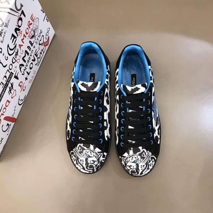 DOLCE    G@BB@N@ PORTOFINO JUNGLE SPORT SNEAKERS   DG90