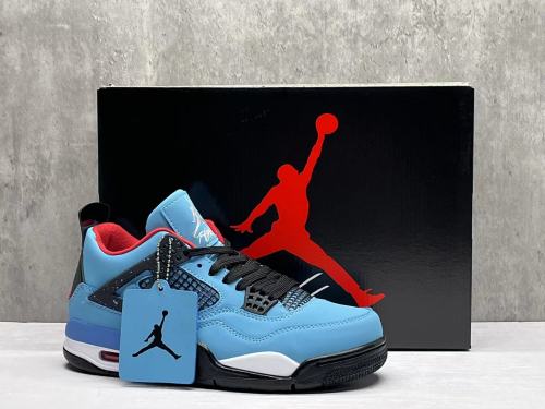 [plus-size shoes] Tr@vis Scott Cactus Jack x Air @j4 Co-signed Ice Blue 28624536