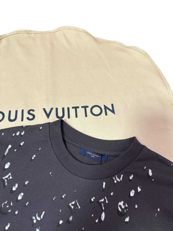 1:1 quality version All-Over Waterdrop Rhinestone Tee 28903017