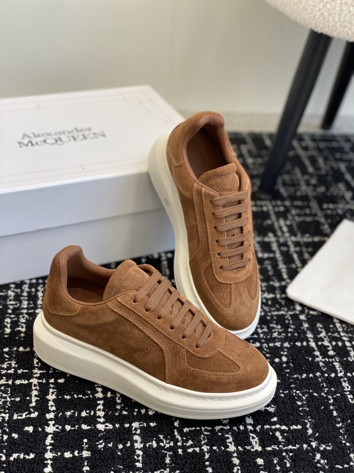 1:1 quality version Classic Solid Color Suede/Cowhide Sneakers 9 colors