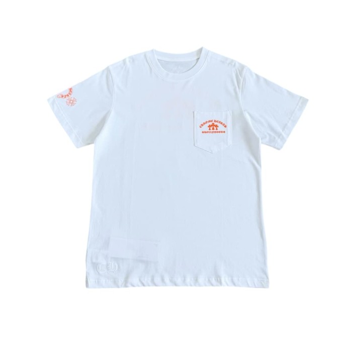 1:1 quality version Orange Cross Print Tee 2 colors 28969327