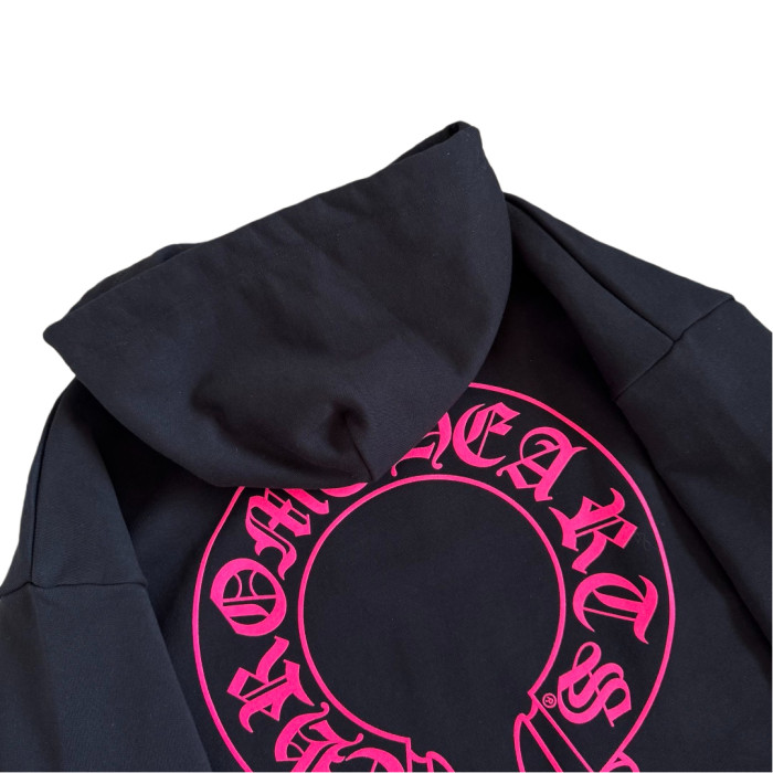 1:1 quality version Back Pink Horseshoe Hoodie 2 colors 28694104