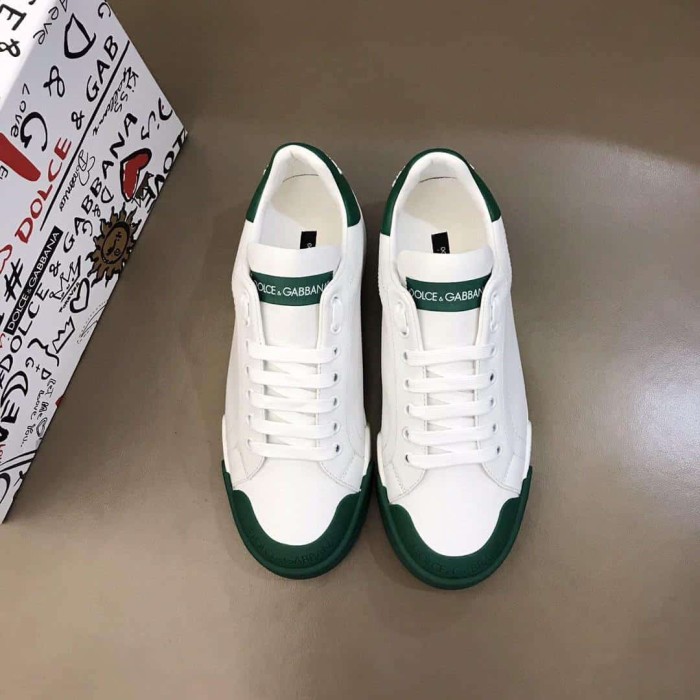 DOLCE    G@BB@N@ PORTOFINO LOW-TOP SNEAKERS   DG84
