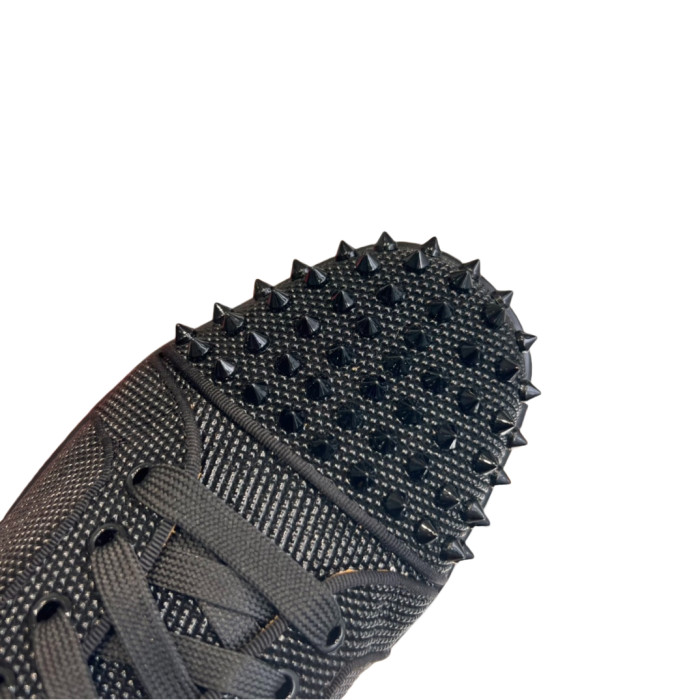 1:1 quality version 27872333 front studded drop back embroidered low top shoes