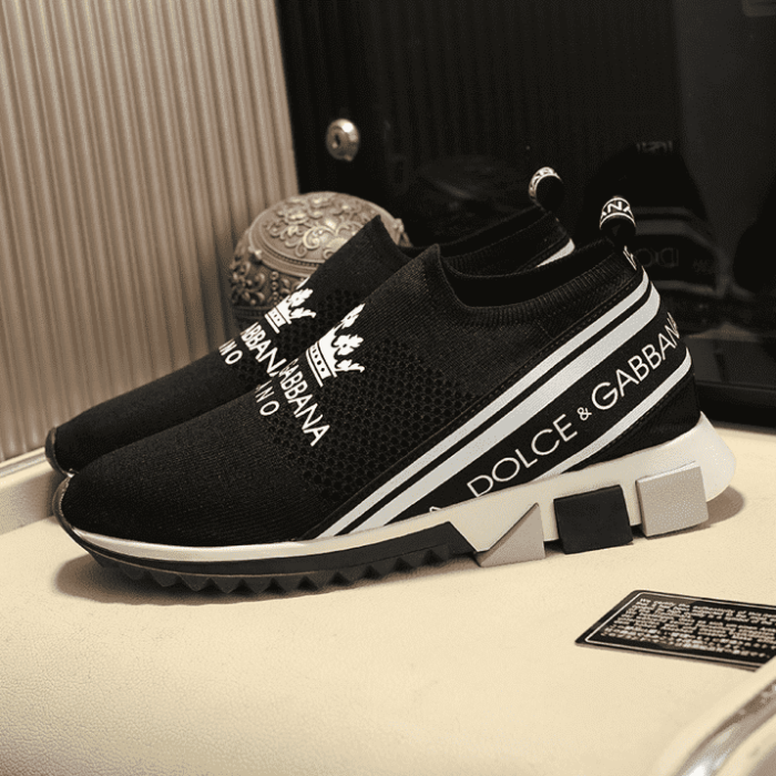 DOLCE    G@BB@N@ PRINTED SORRENTO SNEAKERS   DG44