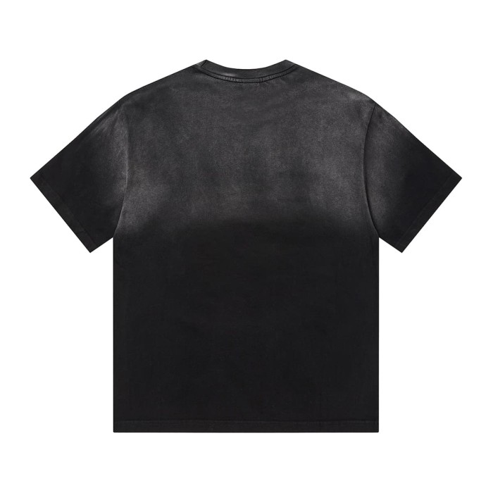 Jesus And Statue Of Liberty Print Washed Tee 29047381