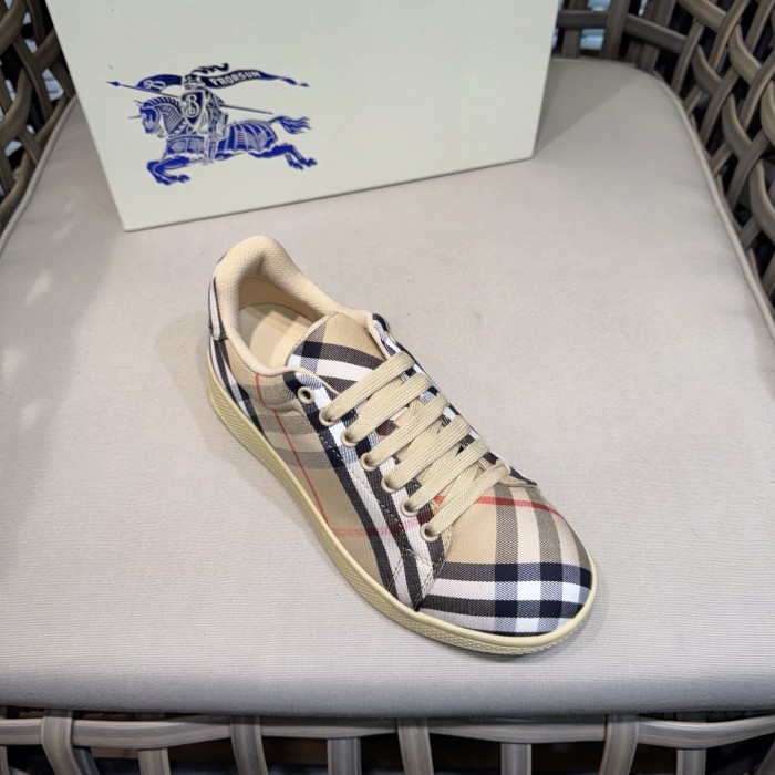 1:1 quality version 28382294 checkered canvas sneakers 4 colors