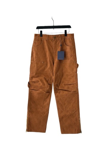 1:1 quality version Heavy Industry Logo Embossed Denim Workwear Pants 28691964