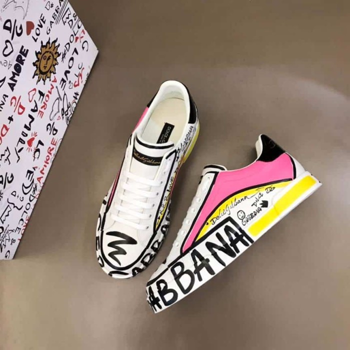 DOLCE AND  G@BB@N@ PORTOFINO SNEAKERS LIMITED EDITION    DG101