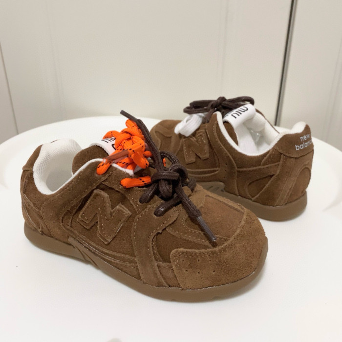 530 Miu Miu Co-branded Suede Lace-Up Sneakers for Kids 6 colors 29017898