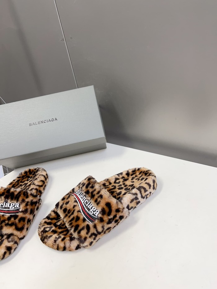 1:1 quality version Cola Embroidery Twill Brushed Cotton Slippers 8 colors 28884668