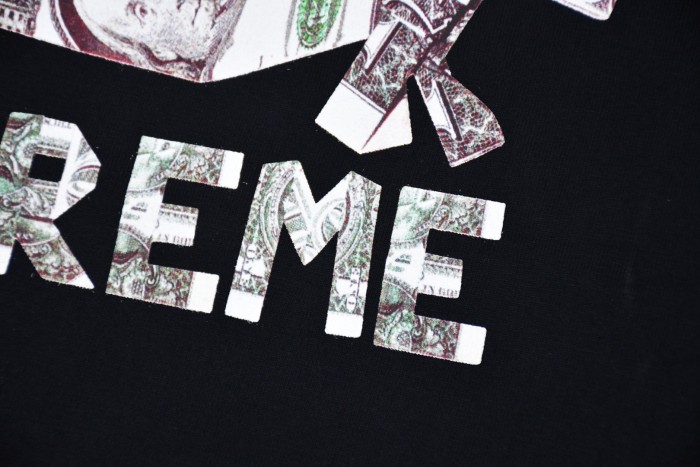 Money House & Guns Print T-Shirt Tee 2 colors 29047921