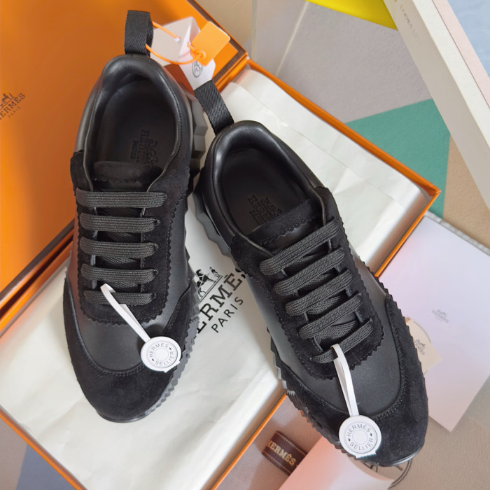 [plus-size shoes]Bouncing Genuine Leather Couple Style Sneakers 14 colors 29085445
