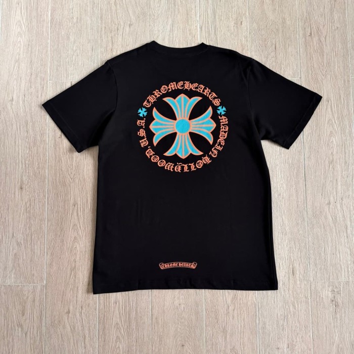 1:1 quality version Miami Limited Orange Cross Print Tee 2 colors 29045264