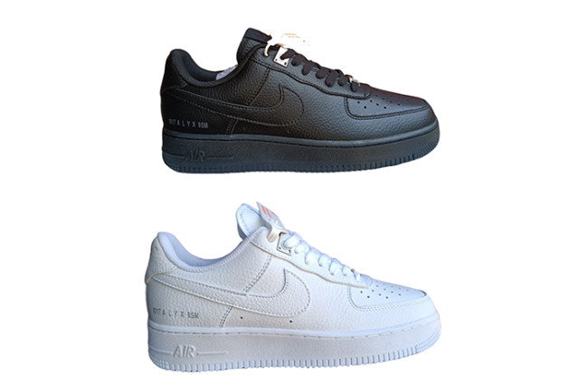 N Air Force 1 27873100 ALYX Co-Branded Leather Low Top Sneakers 2 colors