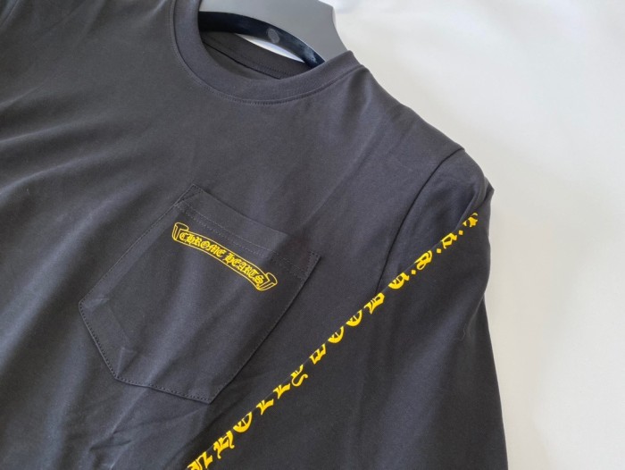 1:1 quality version Gold Disc Cross Long Sleeve T-shirt 2 colors