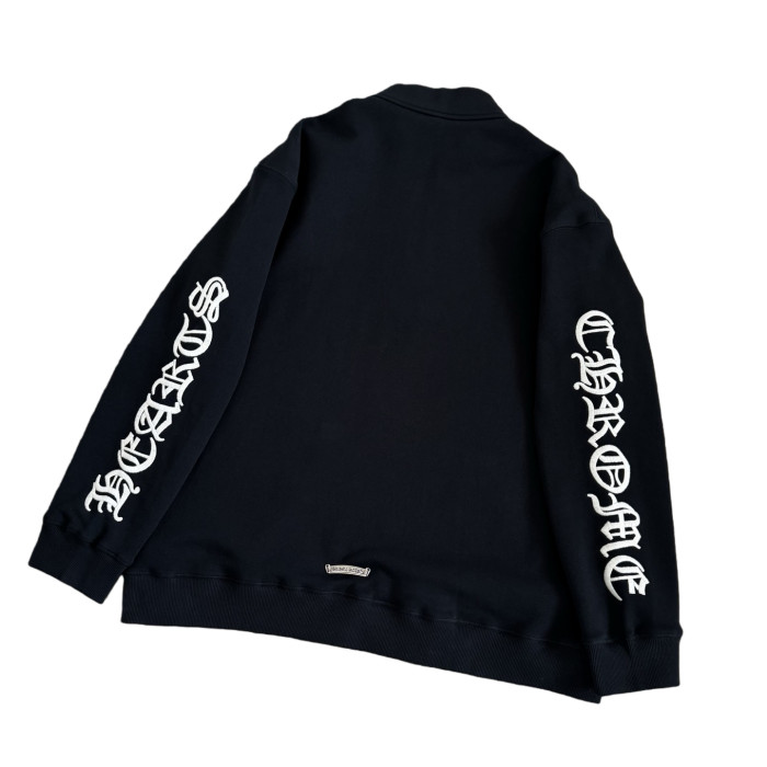 1:1 quality version Sanskrit Alphabet Embroidered Half-Zip Hoodie & Pants Set 28751593
