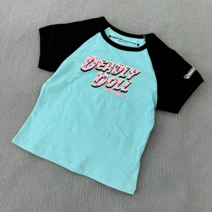 1:1 quality version 27975224 Colorblock Print Tee for girls