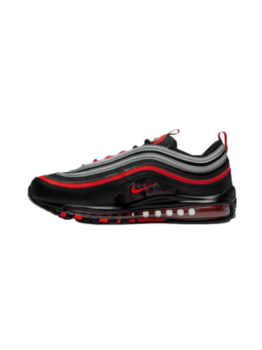 Air Max 97 Black Red Silver Reflective Strip Full-Length  Air Cushion Sneakers 29064400