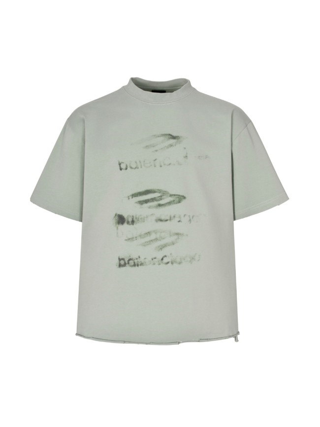 1:1 quality version 28286907 Green graffiti 3M vintage tee