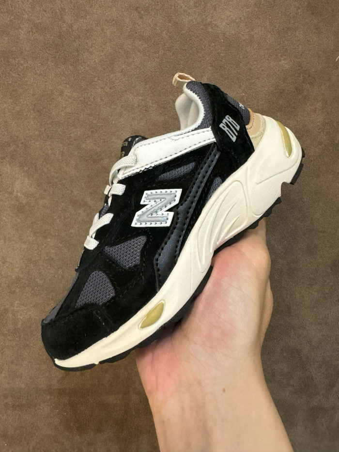 878 Elastic Lace Retro Dad Sneakers for Kids 6 colors 29011048
