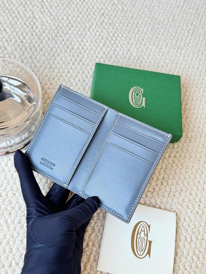 Canvas & Cowhide Card Holder Slim Bifold Wallet For Daily Use 10 colors 29092453
